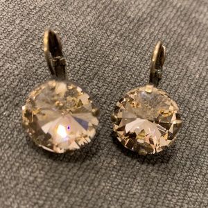 Sabika large Swarovski Crystal earrings